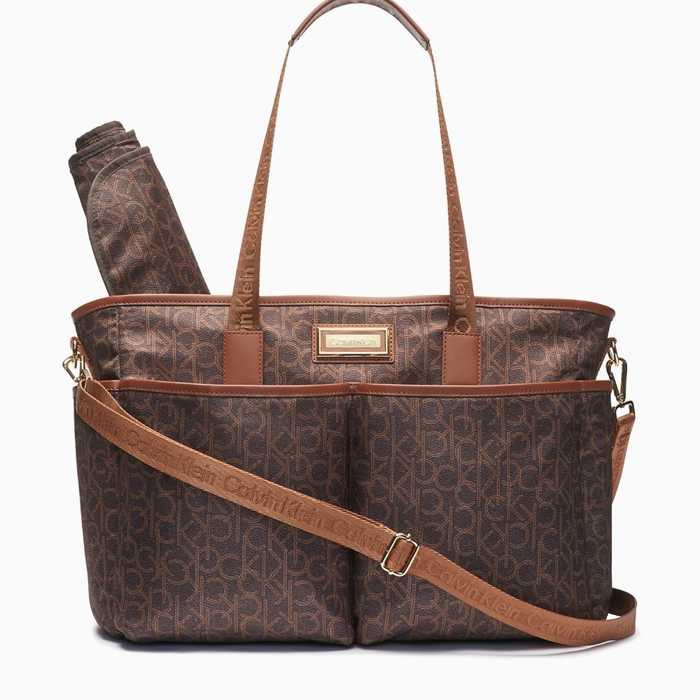 Diaper bag. Calvin klein logo diaper bag